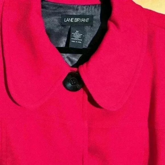 Lane Bryant women’s jacket size 20 in red. - Picture 7 of 12